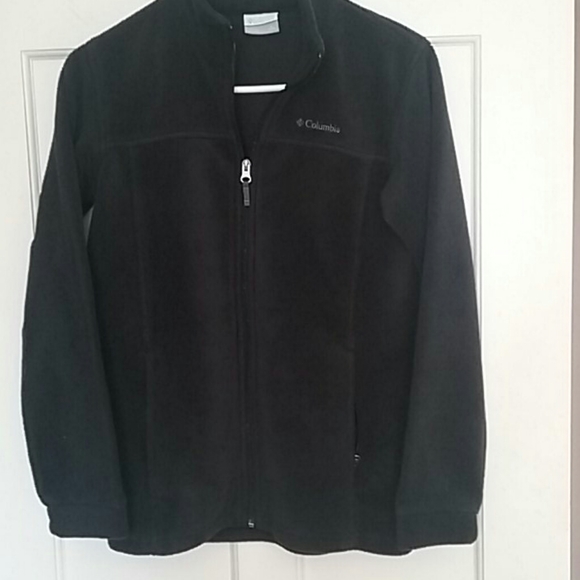 Youth Black warm Columbia jacket - Picture 1 of 3